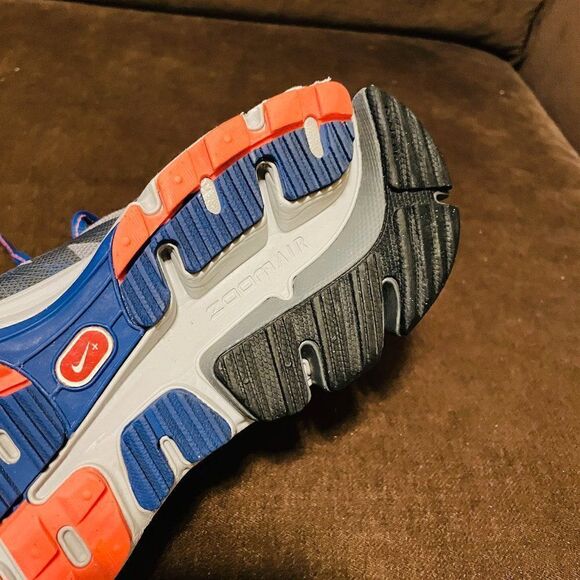 Mint Condition Nike Air Zoom Pegasus 28 Trail Womens 9.5 UIS 41 EUR Blue Orange - Picture 12 of 15